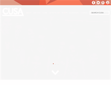 Tablet Screenshot of cusaonline.ca